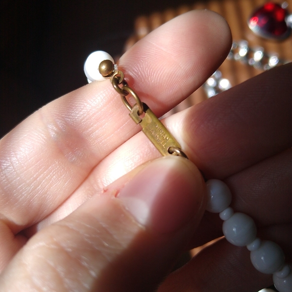 Lot of 7 vintage necklaces - Picture 4 of 14